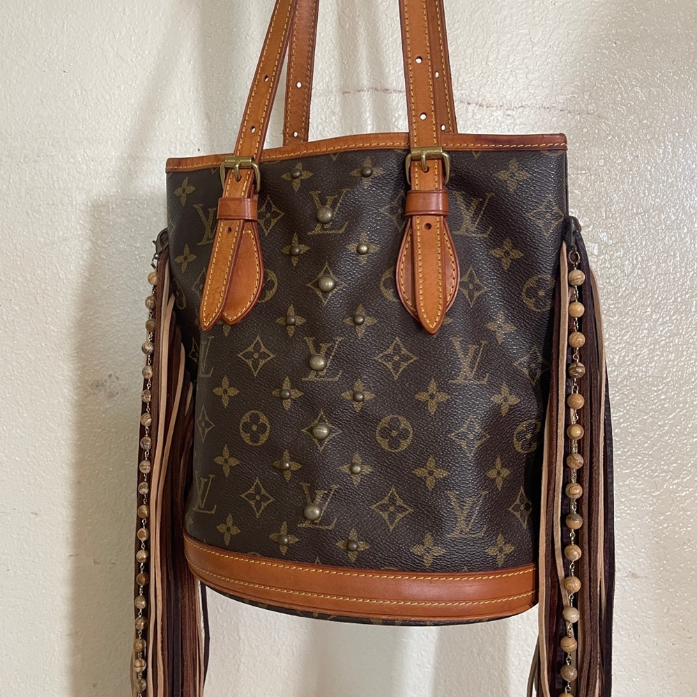 Vintage Boho Petite French tote